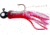 Betts Krinkle Jig, 1/32 oz Red/Chartreuse, 3/Pack, 58-3-5