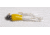 Betts Mini Tube Jig, 1/16oz, 3/Pack, Yellow/Pearl, 54-6-3-7