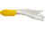Betts Mini Tube Tail Tube, 20 Pack, 1.5in, Yellow/Pearl, 56-20-7
