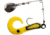 Betts Spin Curl Tail Lure, Yellow/Black Stripes, 1/4oz, 4in, 025CT-22N