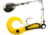Betts Spin Curl Tail Lure, Yellow/Black Stripes, 1/8oz, 3in, 023CT-22N
