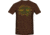 Bg Men's T-shirt ''browning Addict'' Small Brown W/logo