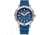 Bia Rosie Dive Watches, Dark Blue Dial, Blue Strap, Steel, One Size, B2004