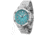 Bia Rosie Dive Watches, Light Blue Dial, Solid Link Bracelet, Steel, One Size, B2005