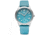Bia Suffragette Watches, Blue Dial, Blue Strap, Steel, One Size, B1013