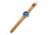 Bia Suffragette Watches, Blue Dial, Tan Strap, Steel, One Size, B1004