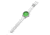 Bia Suffragette Watches, Green Dial, White Strap, Steel, One Size, B1007
