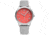 Bia Suffragette Watches, Pink Dial, Gray Strap, Steel, One Size, B1016