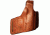 Bianchi 5 Black Widow Holster - Plain Tan, Right Hand 12843