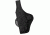 Bianchi 7500 AccuMold Paddle Holster, Black, Left 18817