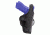 Bianchi 7500 AccuMold Paddle Holster - Black, Left Hand 18801