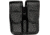 Bianchi 7902 Double Mag Pouch - Basket Black, Brass 22195