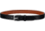 Bianchi B12 Reversible Sport Stitched Belt - Plain Black,Size 32 12876