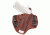 Bianchi Allusion Model 135 Suppression IWB Leather Holster, Left Hand, Glock 43, Tan 26931