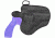 Bianchi X16HL Agent X Holster (Lined) - Plain Tan, Left Hand 17205