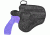 Bianchi X16HL Agent X Holster (Lined) - Plain Tan, Right Hand 17196