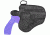 Bianchi X16HL Agent X Holster (Lined) - Plain Tan, Right Hand 17218