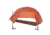Big Agnes Copper Spur HV UL1 Tent - 1 Person, 3 Season, Orange, THVCSO120
