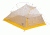 Big Agnes Fly Creek HV UL 2 Tent - 2 Person, 3 Season-Ash/Yellow