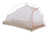 Big Agnes Fly Creek HV UL1 Solution Dye Tent, Gray/Greige, 1 Person, THVFLY121