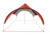 Big Agnes Log Flume Shelter Tent, Orange/Gray/Eggplant, TLFS20