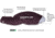 Big Agnes Sidewinder Camp 20 FireLine Sleeping Bag - Womens, Plum/Lavender, Petite, BWSWC20P21