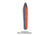 Big Agnes Torchlight 30, 600 Downtek Sleeping Bag, Slate/Orange, Regular, BTMTL30RL20