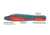 Big Agnes Torchlight 30, 600 Downtek Sleeping Bag, Slate/Orange, Regular, BTMTL30RL20