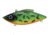 Bill Lewis Rat-L-Trap Chartreuse Lipless Crankbait, 3in 1/2oz, Sinking, Classic Fire Tiger, BLF-RT22