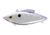 Bill Lewis Rat-L-Trap Hard Bait, Chrome Purple Back, 1/2 oz, BLF-RT25P