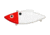 Bill Lewis Rat-L-Trap Hard Bait, Red Head Uncle Ted, 1/2 oz, BLF-RT97