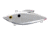 Bill Lewis Rat-L-Trap Hard Bait, Chrome Plain, 1/2 oz, BLF-RT25PL