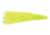 Billfisher Tuna Tail Skirt 6", Chartreuse/Silver Flake, 2/Pack, TT62-CHT
