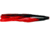 Billfisher Tuna Tail Skirt, 6", Red/Black, 10/Pack, TT610-RBK
