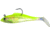 Billy Bay Halo Shad, 1/2 oz, Chartreuse, 3/Pack, 888-2-3-10