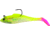 Billy Bay Halo Shad, 1/4 oz, Chartreuse/Pink Firetail, 3/Pack, 888-4-3-14