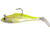 Billy Bay Halo Shad, 1/8 oz, Chartreuse, 3/Pack, 888-8-3-10