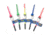 Billy Boy Bobbers Balsa Spring Unweighted Pencil, 18 Pack, Assorted Brite, 1/2in, 320-SS-B