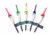 Billy Boy Bobbers Balsa Spring Unweighted Pencil, 18 Pack, Assorted Brite, 3/8in, 586-SS-B
