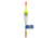 Billy Boy Bobbers Balsa Spring Unwgt Pencil, 18 Pack, White, 3/8in, 586-SS-W