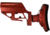 Bilson Arms Pivotal Buttstock, Anodized Red, 1, ARLPBA31001