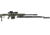Accuracy Solutions BipodeXt ELR Max Picatinny Rifle Stabilizer, Black, AS-2022-50