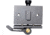 BipodeXt Gen 3 Mounting Post Kit Single Mount, Arca, Black, Small, AS-2022-13