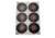 Birchwood Casey Dirty Bird Multiple Bull's-Eye Targets 12x18 Inches 8 Per Package, BC-35705