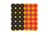 Birchwood Casey Shoot-N-C 1-Inch Round Targets Black/Orange 432 Total, BC-34117
