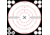 Birchwood Casey Shoot-N-C White/Black 8 Inch Round Bullseye 6 Plus 72 Pasters, BC-34802