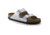 Birkenstock Arizona Birko-Flor Soft Footbed - Women's, Silver, 35 55015-1-35