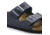Birkenstock Arizona Soft Footbed Oiled Nubuck Leather Sandals - Womens, Blue Oild Leather, Medium, 45, 1013643-45
