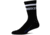 Birkenstock Birkenstock Cotton Crew Stripe Socks, 1030265-230-WHI/BLK-39-41