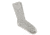 Birkenstock Cotton Slub Socks - Mens, Gray White, 42, 1008060-42